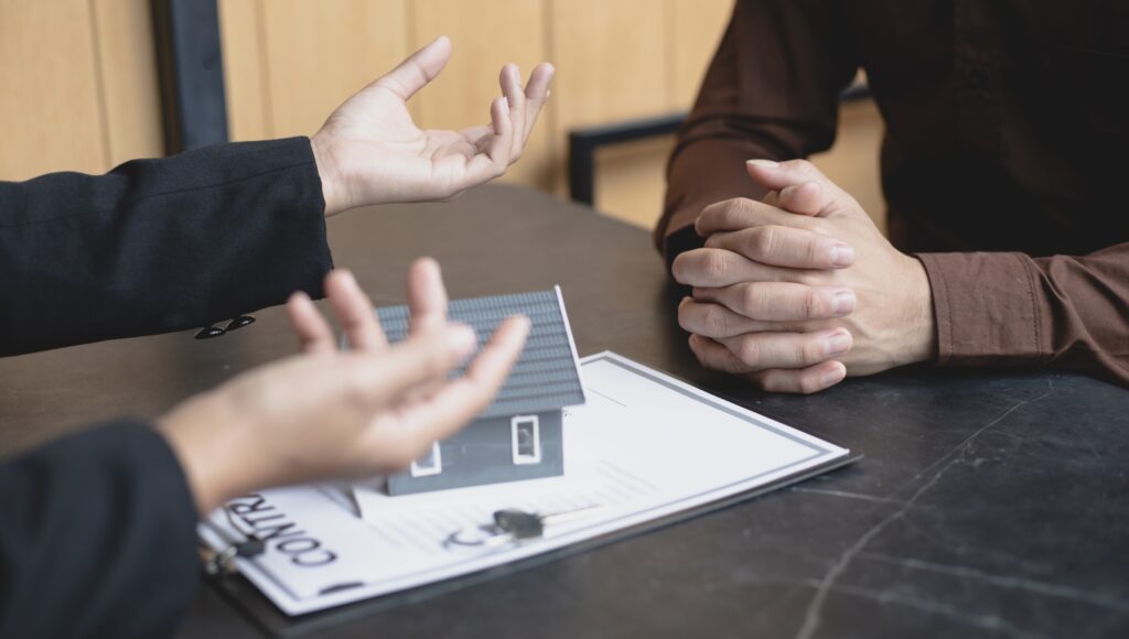 Selling a house with insurance