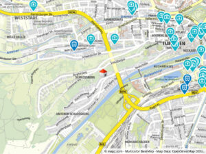 Geolyzer Kartenausschnitt