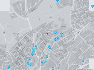 Geolyzer Kartenausschnitt