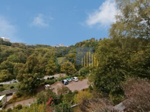 Terrassenblick in Richtung Unikliniken oder Morgenstelle