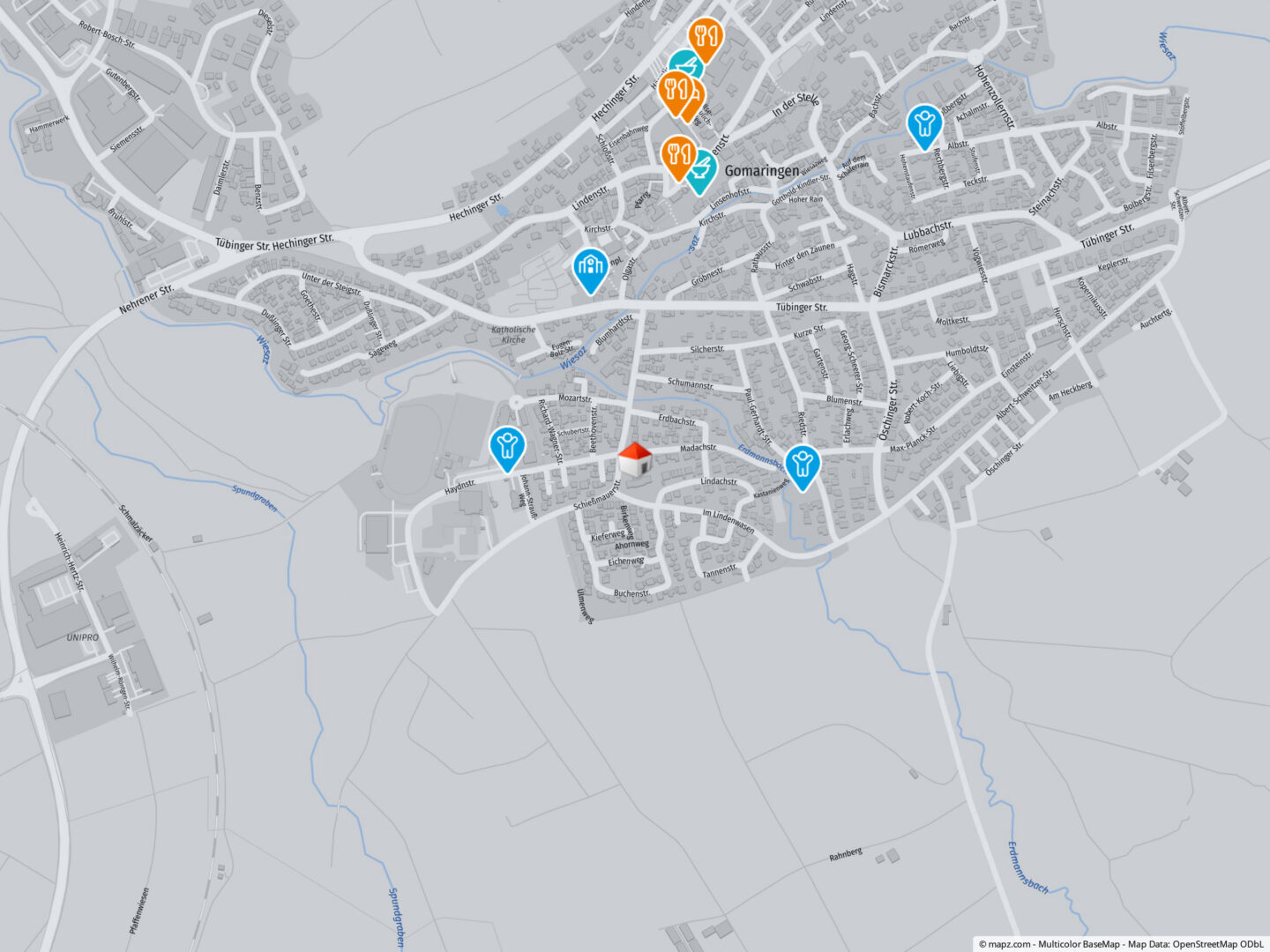 Geolyzer Kartenausschnitt
