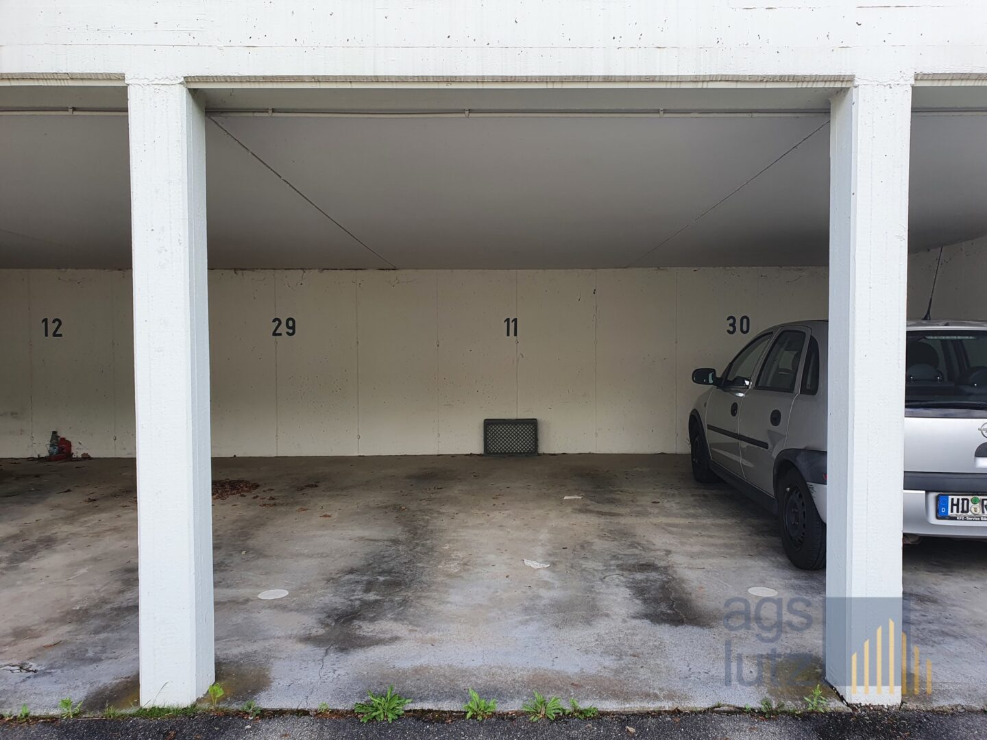 Stellplatz überdacht