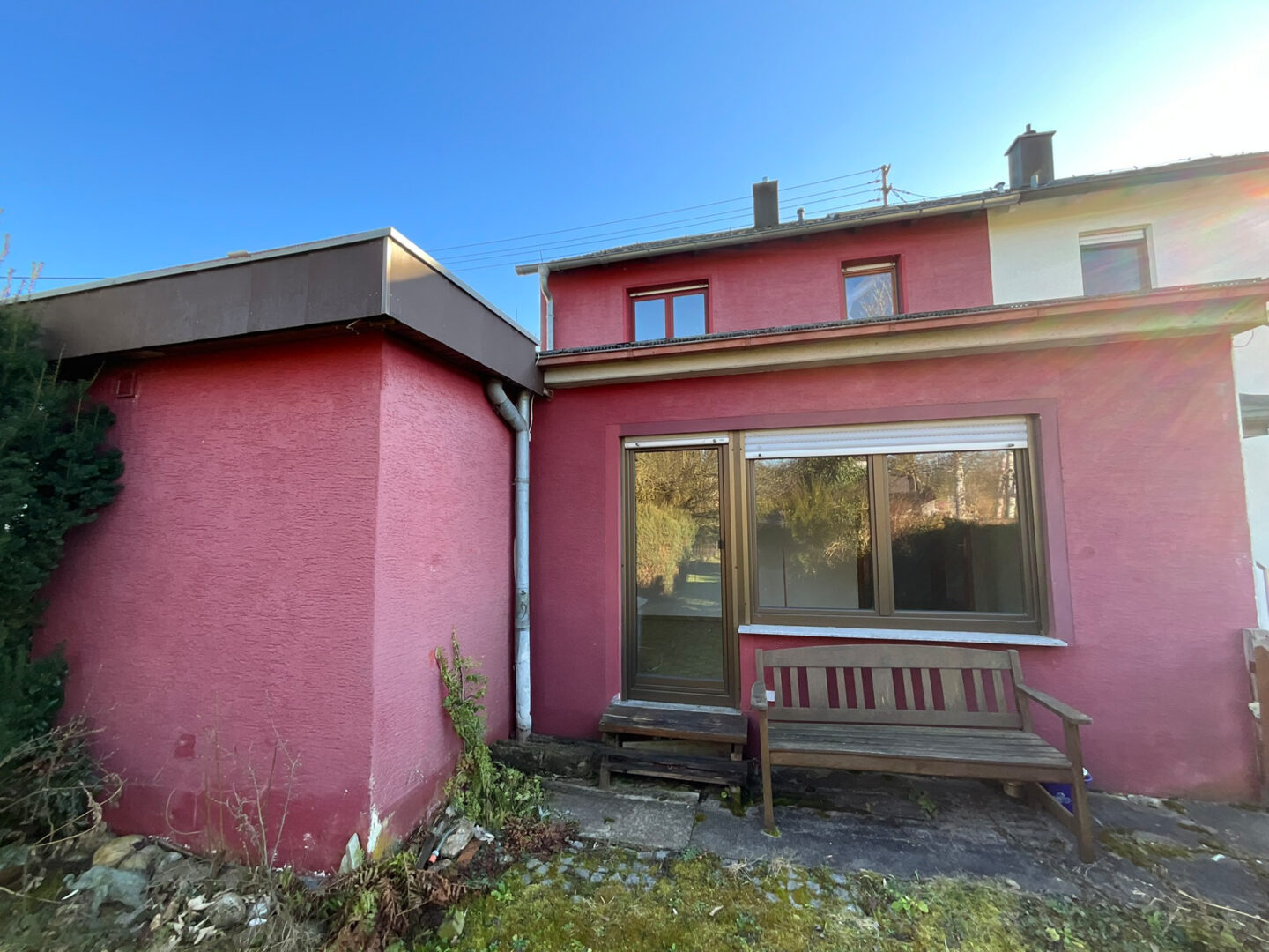 Eingang Garten-Kinderzimmer