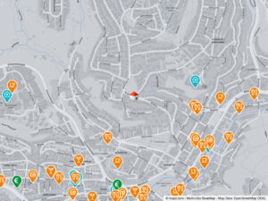 Geolyzer Kartenausschnitt