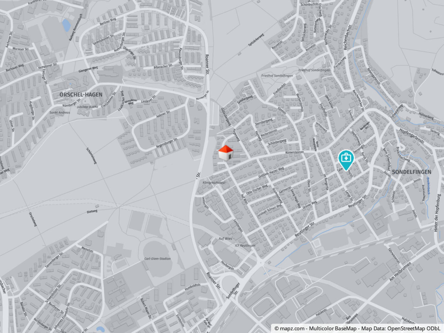 Lageplan