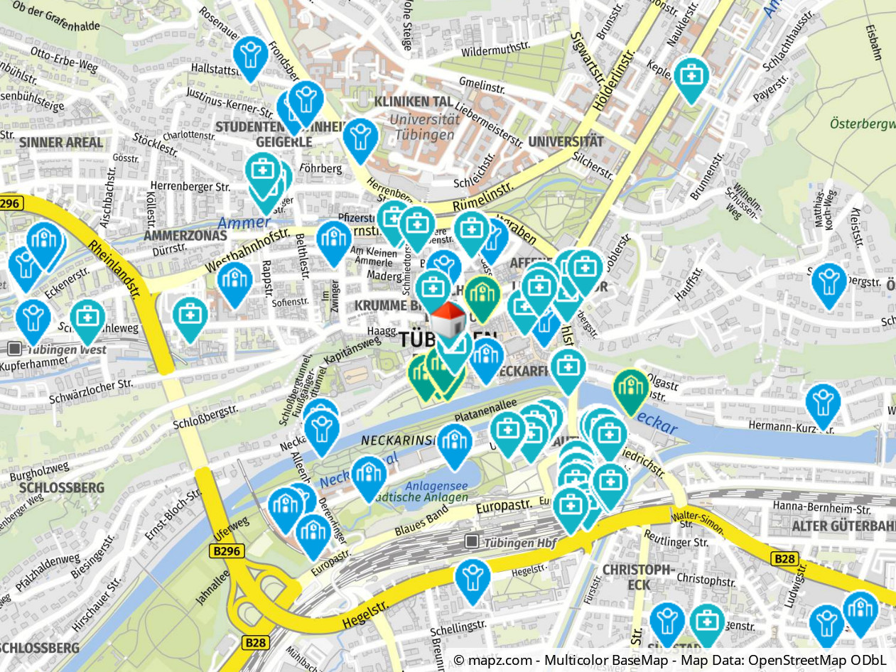 Geolyzer Kartenausschnitt