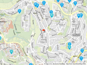 Geolyzer Kartenausschnitt