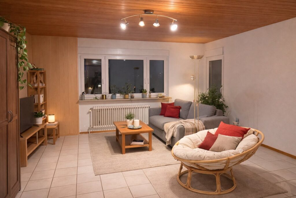 Wohnzimmer zum Entspannen