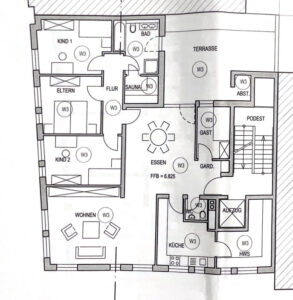 Wohnungsskizze