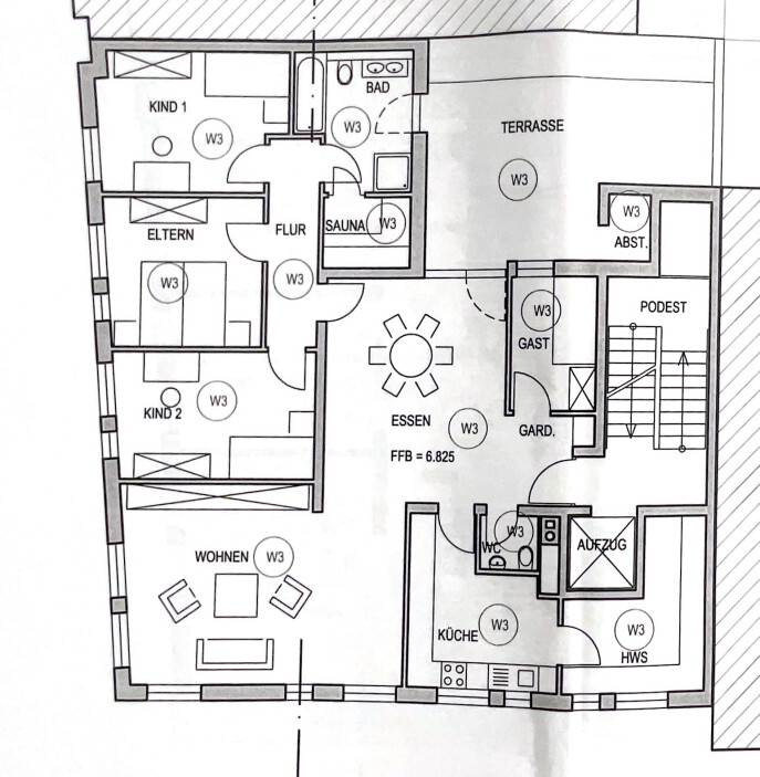 Wohnungsskizze