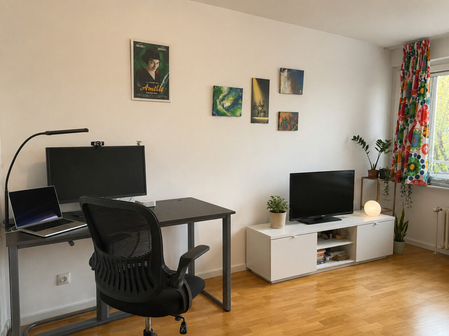 Wohnzimmer (virtuell aufbereitete Darstellung)