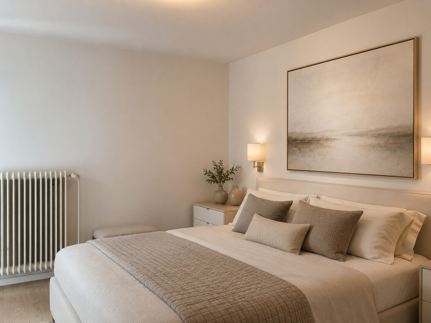 Schlafzimmer (virtuell aufbereitete Darstellung)