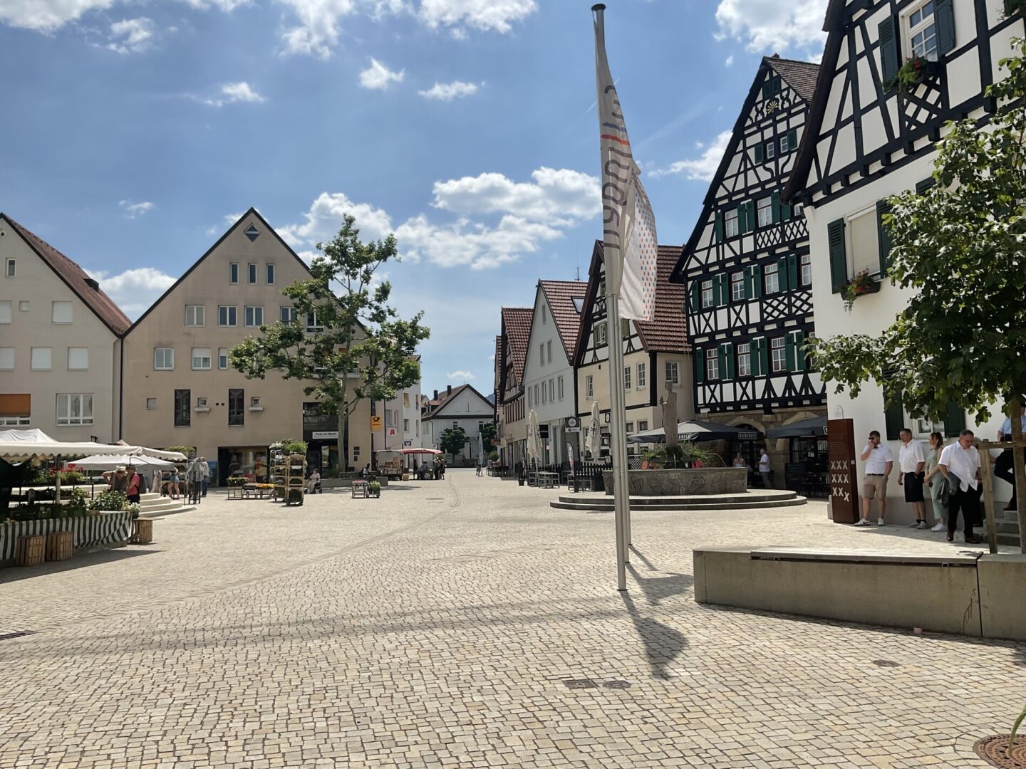 Pfullinger Marktplatz